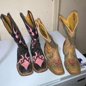 Ferrini and Corral cowgirl boots